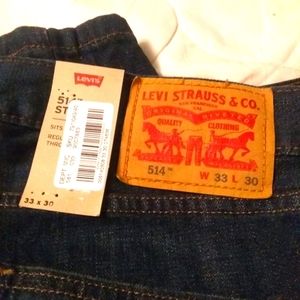 LEVI 514 JEANS - BRAND NEW WITH TAGS - 33×30